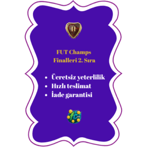 FUT Champs Finalleri 2. Sıra
