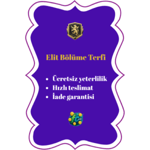 Elit Bölüme Terfi